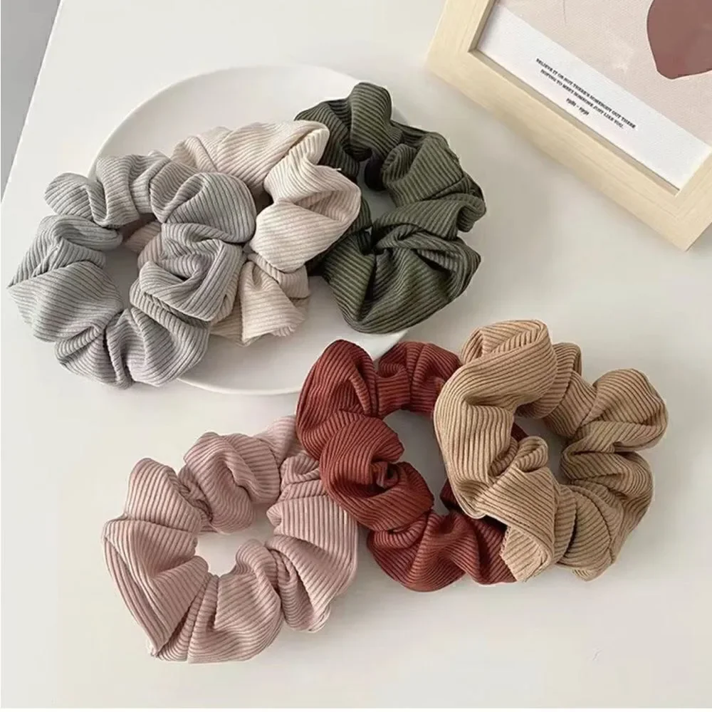 Neutral Hair Scrunchies